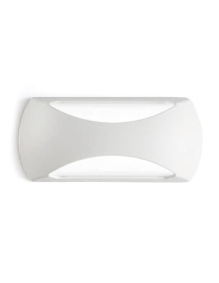 Gea Luce GPL2252 blanc, applique murale d'extérieur