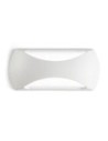Gea Luce GPL2252 blanc, applique murale d'extérieur