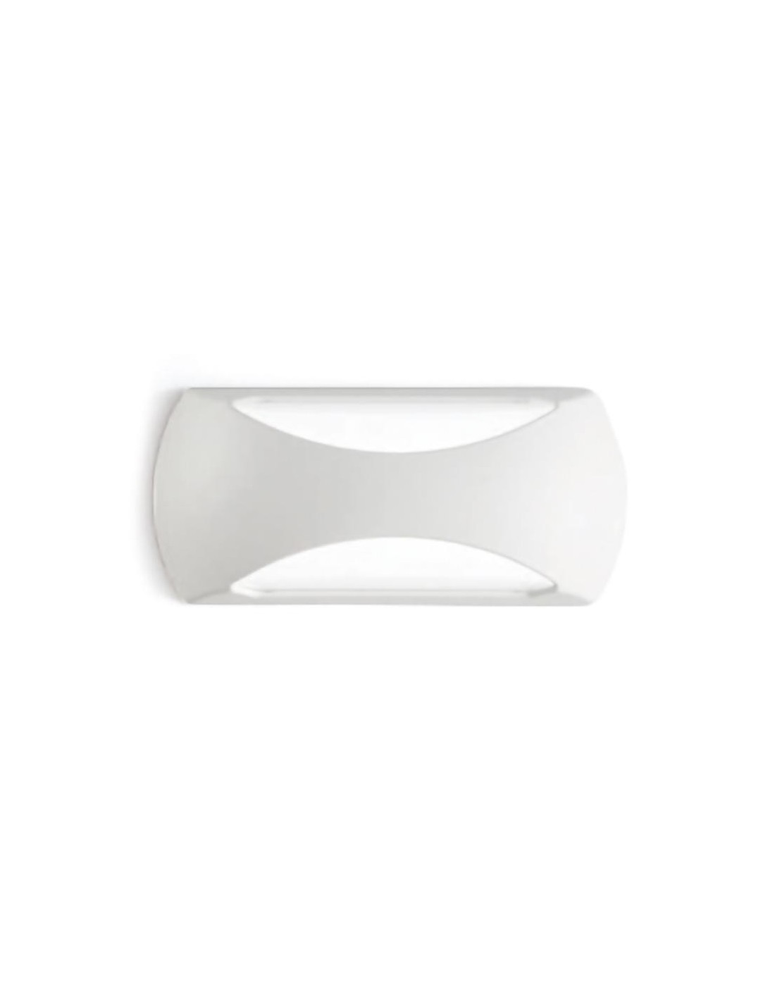 Gea Luce GPL2252 blanc, applique murale d'extérieur