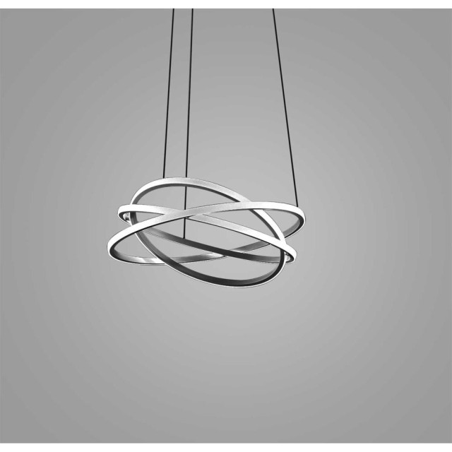 Gea Luce Atia S/P Noir : lampes LED pour cuisine, lustres design pour cuisine, lustres design de cuisine, suspensions pour cuisi