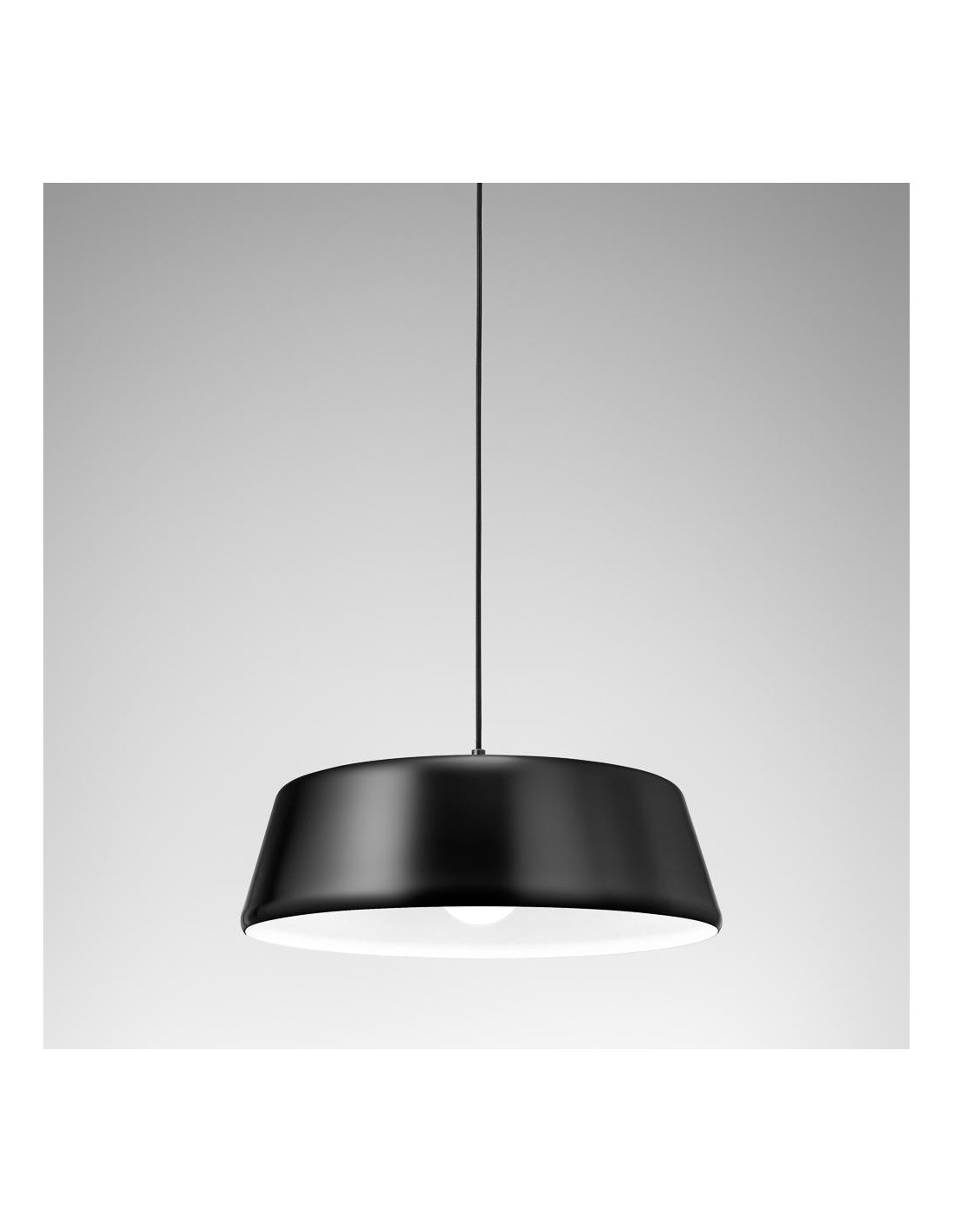 Gea Luce Blanca S/P Nero lampada a sospensione
