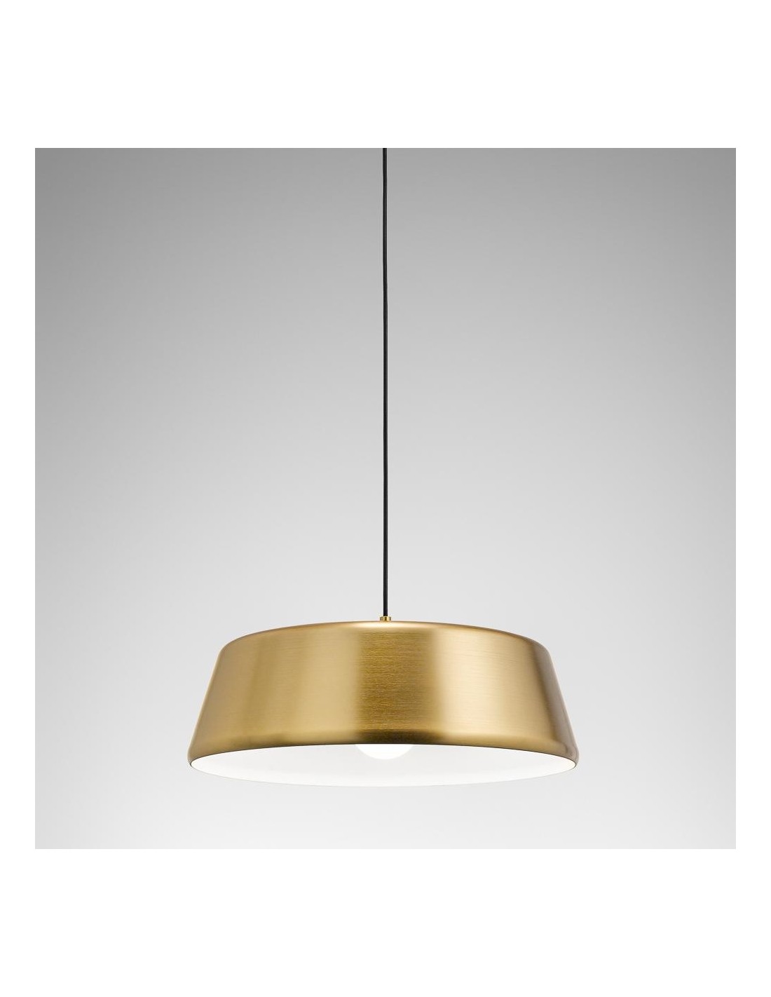 Gea Luce Blanca S/P Ottone lampada a sospensione