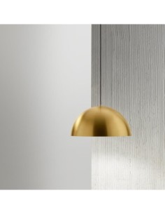 Gea Luce Bonella S/P Lampe suspendue en laiton