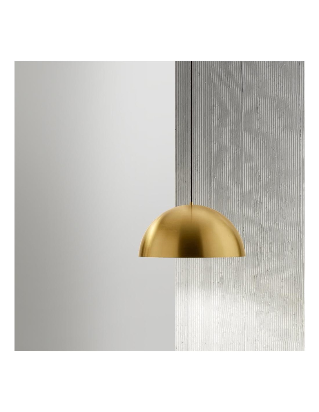 Gea Luce Bonella S/P Lampe suspendue en laiton