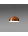 Gea Luce Bonella S/P Lampe suspendue en cuivre