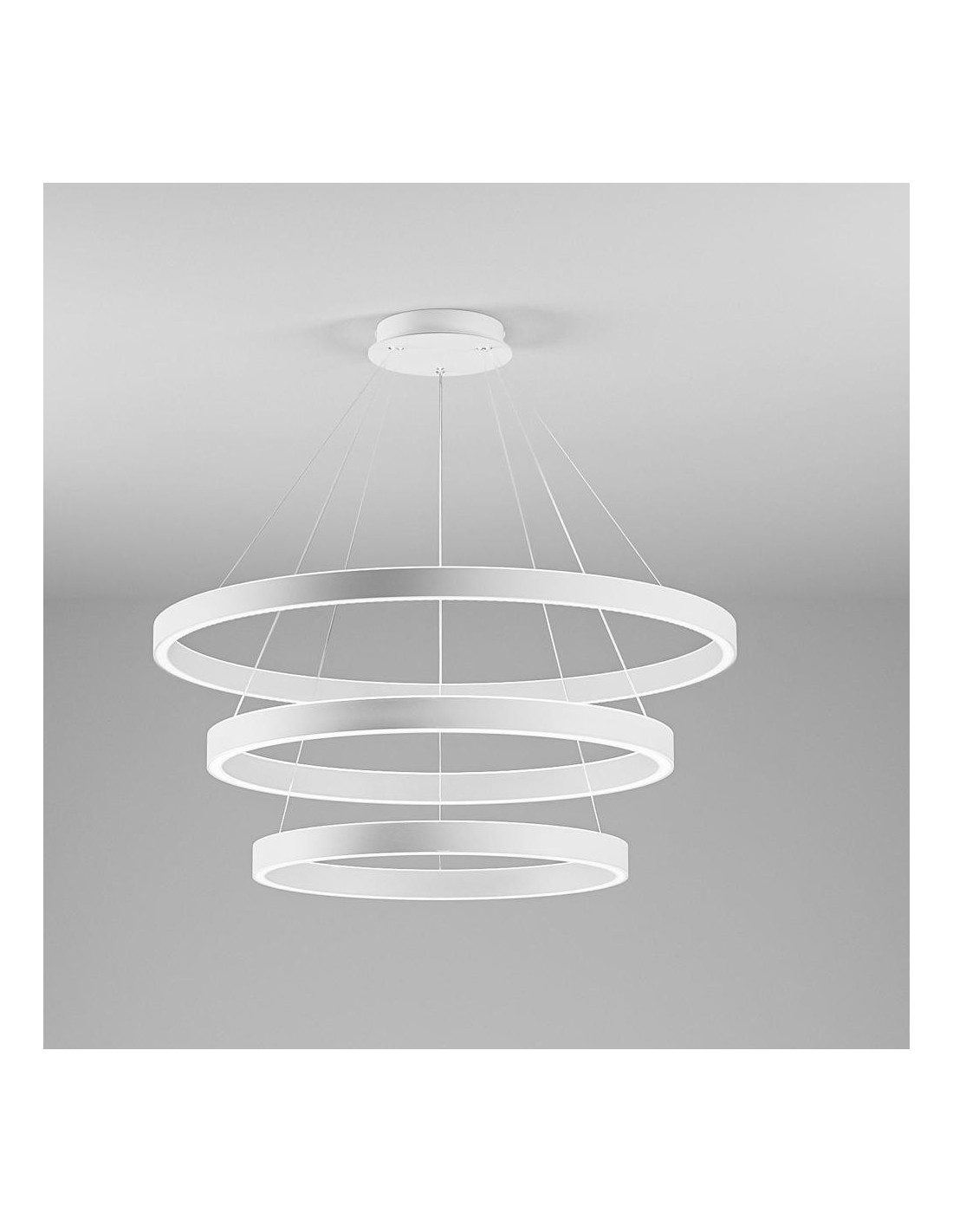 Gea Luce Criseide S/3 Bianco lampada a sospensione