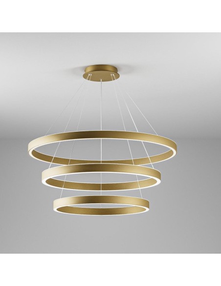 Gea Luce Criseide S/3 Or brossé, suspension