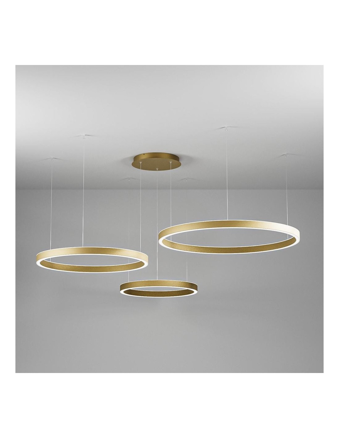 Gea Luce Criseide Ss/3D Or brossé, suspension