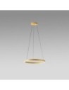 Gea Luce Criseide S/P Oro Spazzolato lampada a sospensione