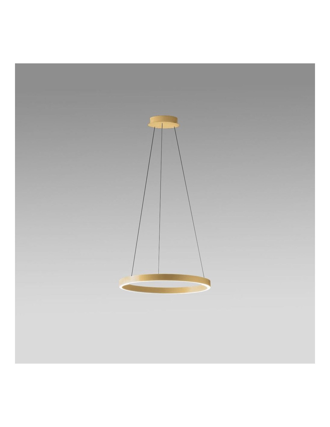 Gea Luce Criseide S/P Oro Spazzolato lampada a sospensione