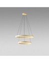 Gea Luce Criseide S/2P Oro Spazzolato lampada a sospensione