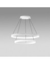 Gea Luce Criseide S/2G Bianco lampada a sospensione