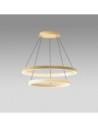 Gea Luce Criseide S/2G Or brossé, suspension