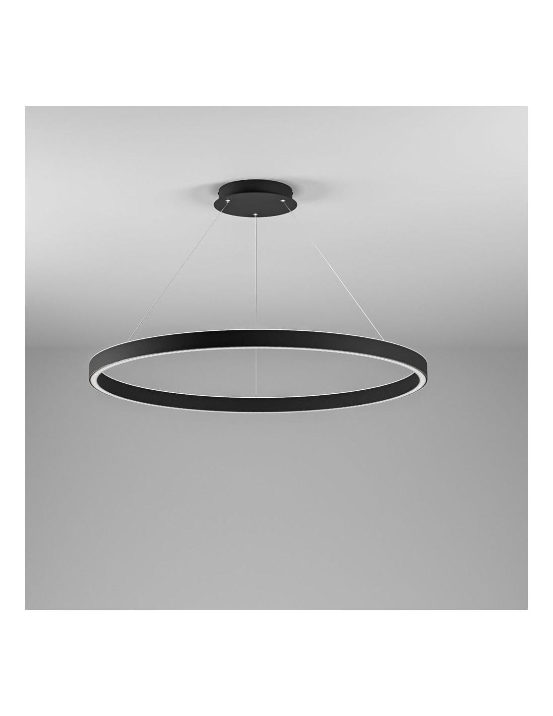 Gea Luce Criseide S/S Nero lampada a sospensione