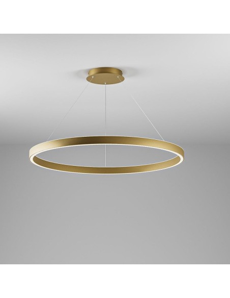 Gea Luce Criseide S/S Oro Spazzolato lampada a sospensione