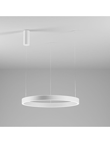Gea Luce Criseide S/1P Bianco lampada a sospensione