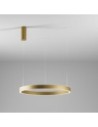 Gea Luce Criseide S/1P Oro Spazzolato lampada a sospensione