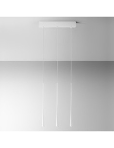 Gea Luce Dafne S/3P Bianco lampada a sospensione