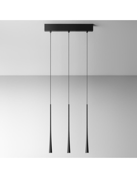 Gea Luce Dafne S/3P Noir, suspension