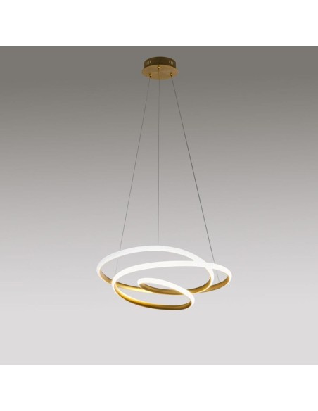 Gea Luce Diva S/G Oro lampada a sospensione