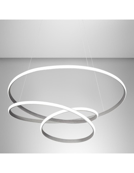 Gea Luce Diva S/S Titanio lampada a sospensione