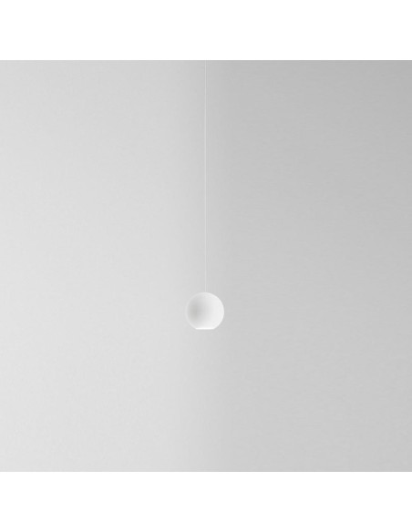 Gea Luce Guya S/1 Bianco lampada a sospensione