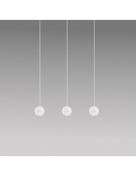 Gea Luce Guya S/3 Blanc, suspension