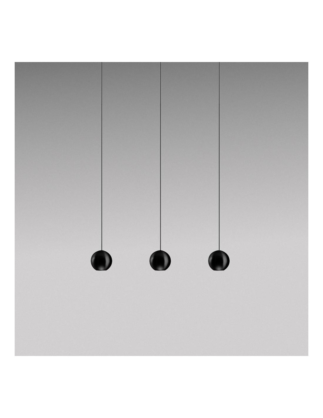 Gea Luce Guya S/3 Noir, suspension