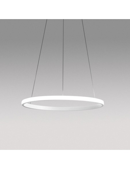 Gea Luce Iole S/1 Bianco lampada a sospensione