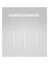 Gea Luce Thalassia S/3P Blanc : lustre à 3 suspensions pour cuisine