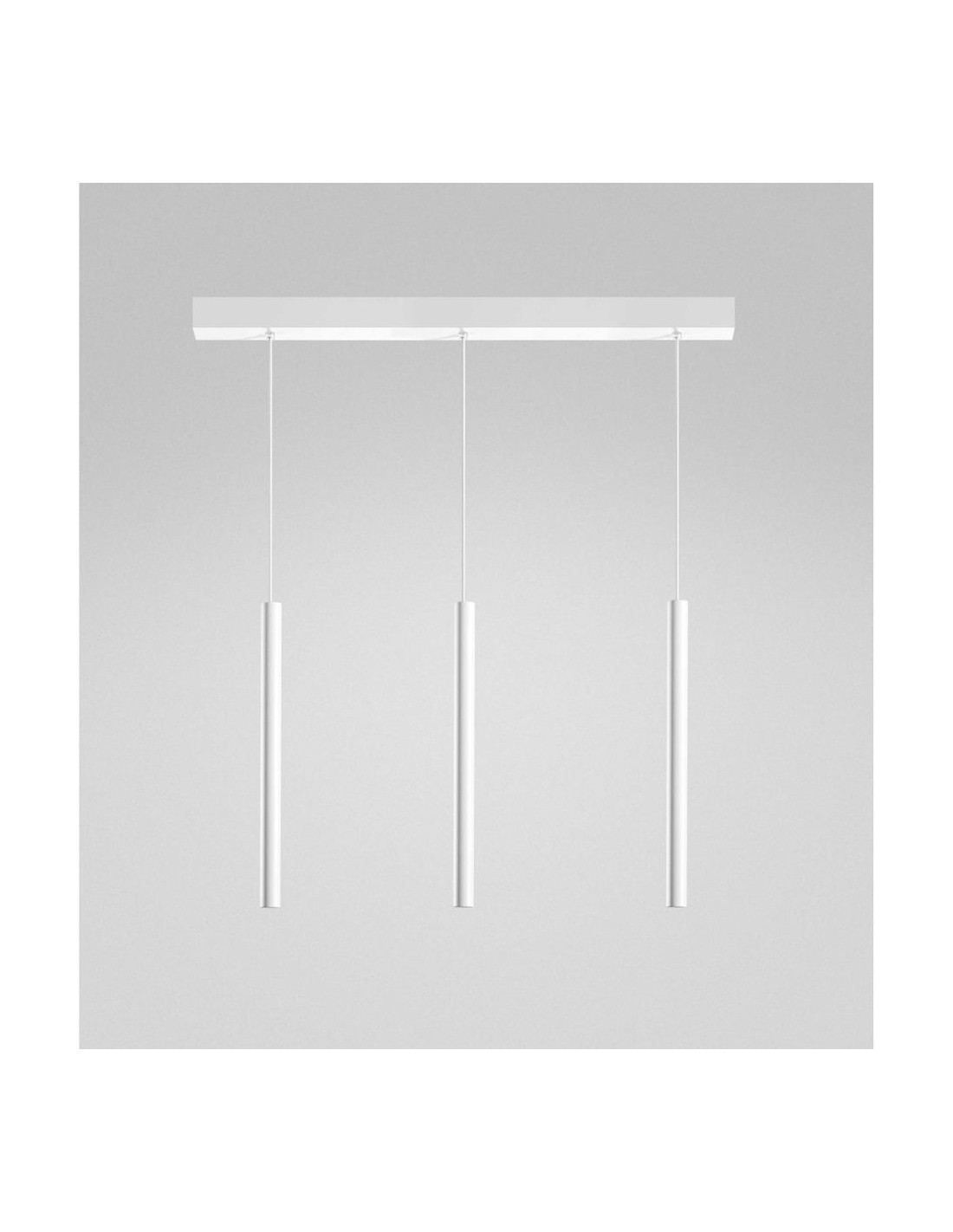 Gea Luce Thalassia S/3P Bianco lampadario 3 luci pendenti per cucina