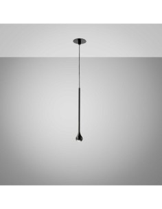 Gea Luce Ursula Sp/I Noir, suspension encastrée