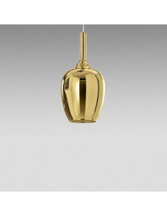 Gea Luce Ofelia S/10 Mini Or miroir, suspension