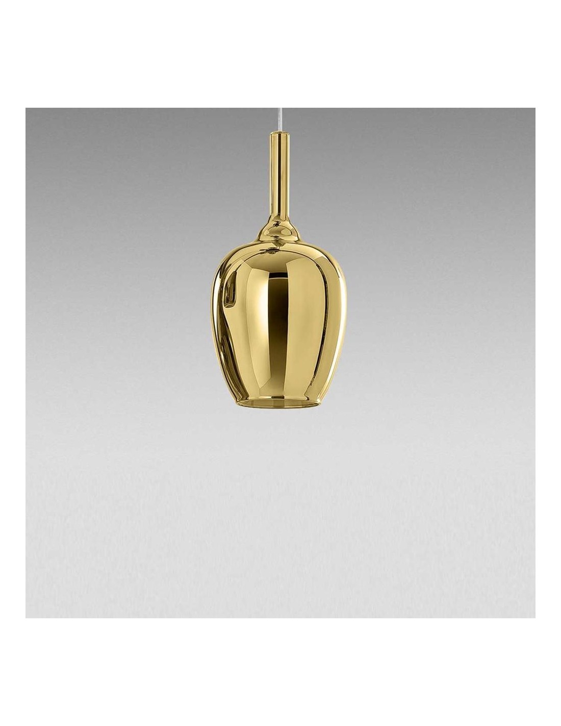 Gea Luce Ofelia S/10 Mini Oro Specchiato lampada a sospensione