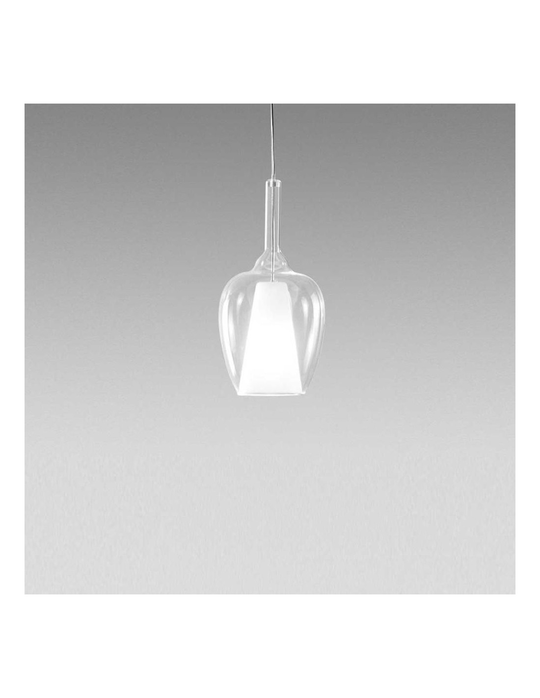 Gea Luce Ofelia S/10 Mini Trasparente lampada a sospensione