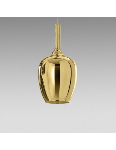 Gea Luce Ofelia S/10 Oro Specchiato lampada a sospensione