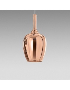 Gea Luce Ofelia S/10 Rame Specchiato lampada a sospensione
