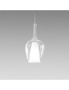 Gea Luce Ofelia S/10, suspension transparente
