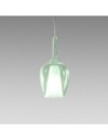 Gea Luce Ofelia S/10 Verde-Trasp. lampada a sospensione