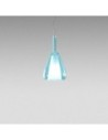 Gea Luce Ofelia S/11 Mini Bleu-Transparent, suspension
