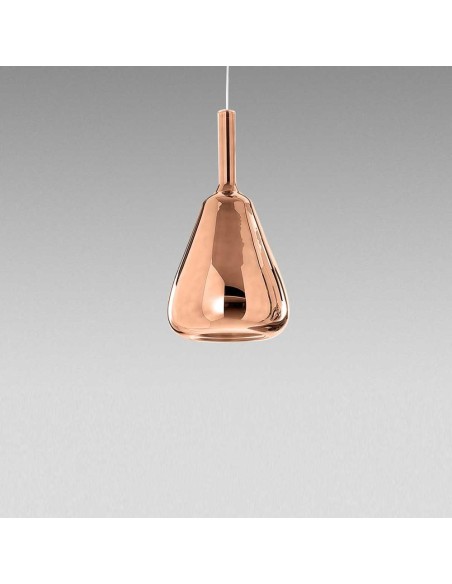 Gea Luce Ofelia S/11 Mini Cuivre miroir, suspension