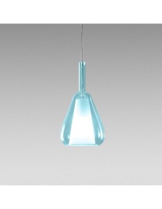 Gea Luce Ofelia S/11 Bleu-Transparent, suspension