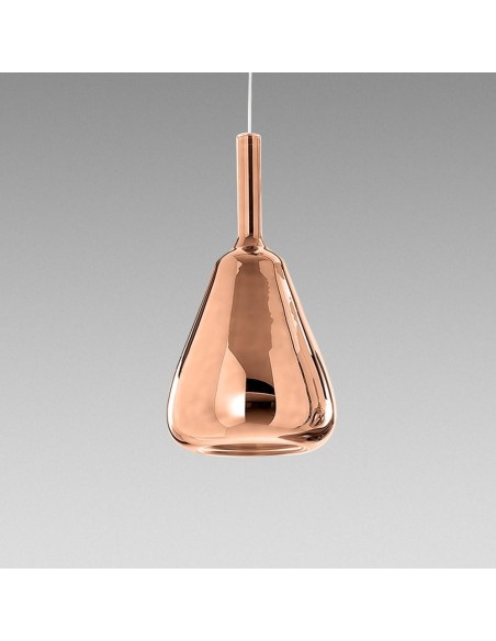 Gea Luce Ofelia S/11 Cuivre miroir, suspension