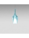 Gea Luce Ofelia S/12 Mini Blu-Trasparente lampada a sospensione
