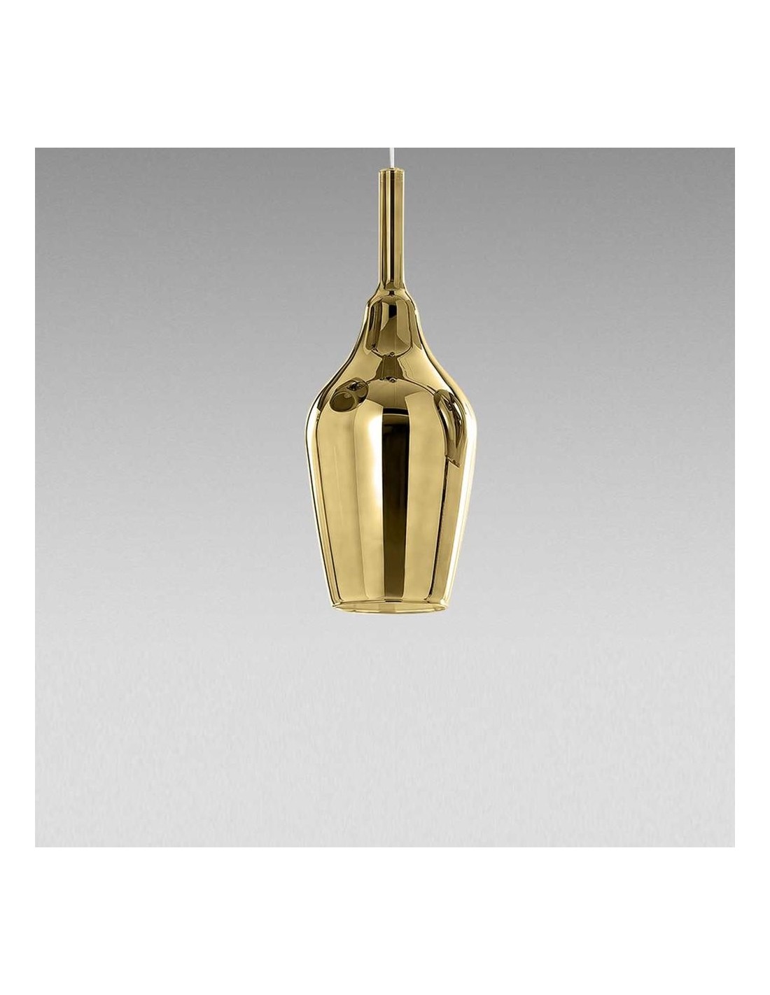 Gea Luce Ofelia S/12 Mini Oro Specchiato lampada a sospensione