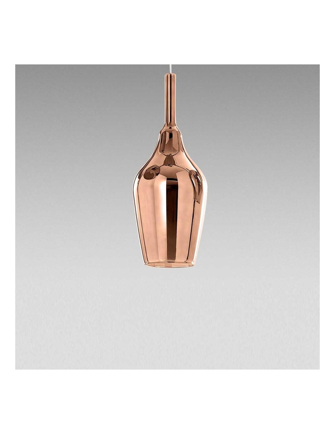 Gea Luce Ofelia S/12 Mini Rame Specchiato lampada a sospensione