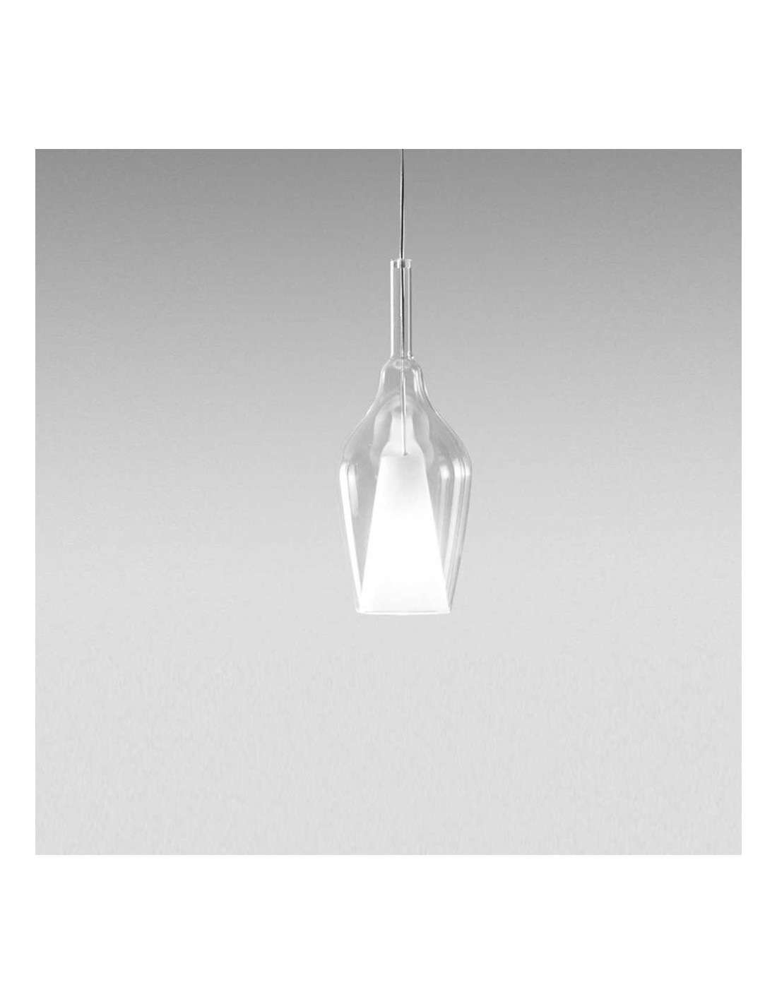Gea Luce Ofelia S/12 Mini Trasparente lampada a sospensione
