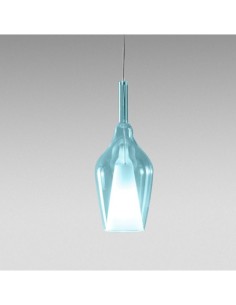 Gea Luce Ofelia S/12 Bleu-Transparent, suspension