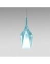 Gea Luce Ofelia S/12 Blu-Trasparente lampada a sospensione