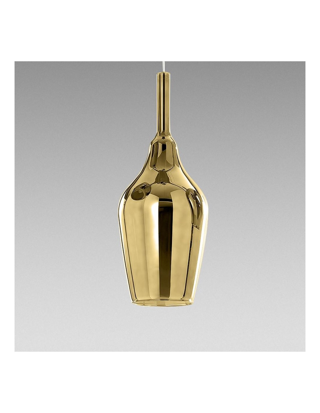 Gea Luce Ofelia S/12 Or miroir, suspension